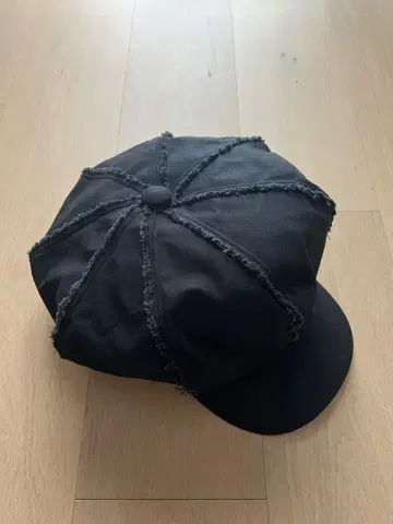 [ The Factory Made ] 컷오프 빅 헌팅 캡 블랙