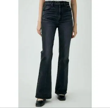 moussy 플레어 데님 블랙 24 mvs flare 롱