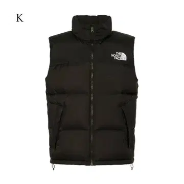 THE NORTH FACE 블랙 다운 베스트 눕시 ND92338 L
