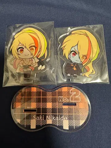 좀비랜드 사가 페어 아크릴 스탠드 핸즈 애니메이트 한정판 니카이도 사키