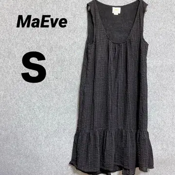 해외 구제 의류 [ MaEve ] 슬리브리스 원피스 블랙 S 사이즈
