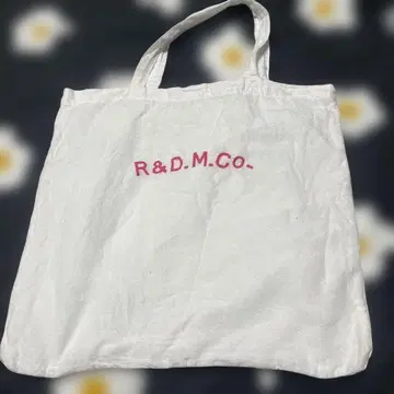 R&D.M.Co- 올드맨즈테일러 자수 토트백 린넨