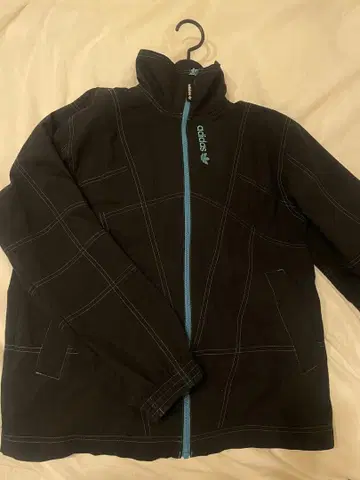adidas 나일론 자켓 L 사이즈 블랙