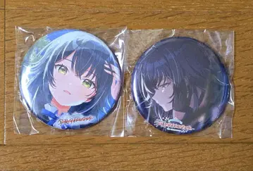 학원 아이돌 마스터 츠키무라 테마리 CD 특전 캔뱃지 2점