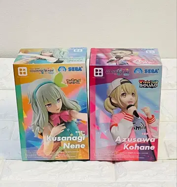 프로젝트 세카이 쿠사나기 네네 아즈사와 코하네 프라이즈 피규어 세트