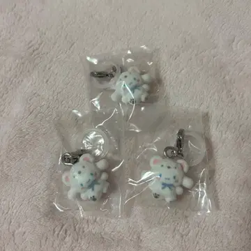 산리오 캐릭터즈 산리오 메지루시 액세서리 복슬복슬 스노우 시나몬