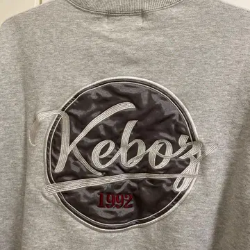 keboz 케보즈 맨투맨 트레이닝복 그레이