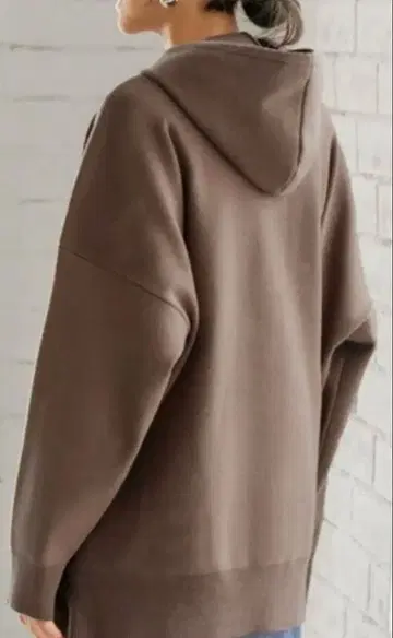 새상품급 스타일 델리 럭셔리 BIG 니트 후드티 브라운