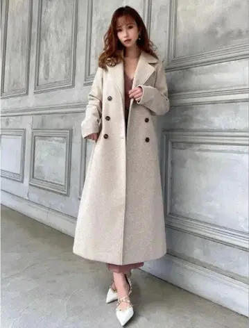 리젝시 울 라이크 롱 코트 새상품