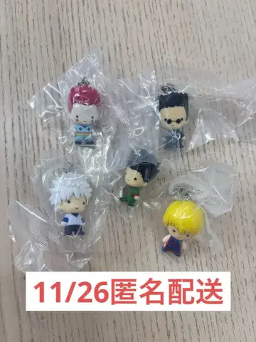 HUNTER x HUNTER 메지루시 액세서리 전 5종 컴플리트 세트