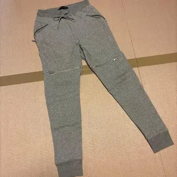 ZARA MAN 바이커 조거 팬츠 그레이