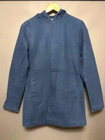 TOPMAN 후드 롱 코트