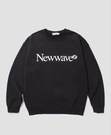 CABARET POVAL / NEWWAVE CREWNECK - BLACK