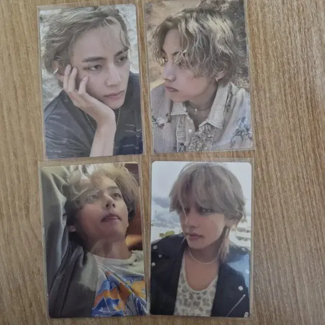 방탄소년단 뷔 Layover presents 앨포 4장 일괄 나눔