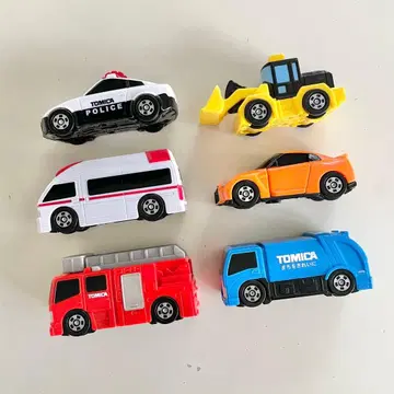 [ 익명 배송 ] 첫 토미카 6대 세트 구급차 소방차 패트롤카