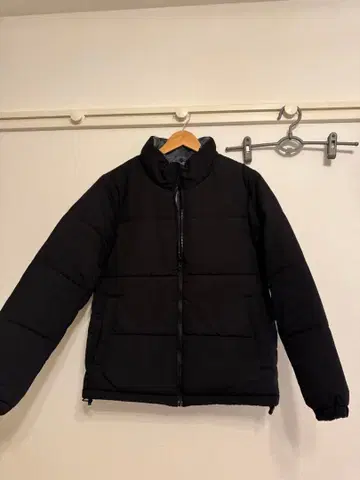 [ 새상품급 ] 나노 유니버스 리버서블 블루종 자켓 블랙 x 카모플라주