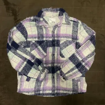 EPTM 체크 무늬 플리스 자켓 M