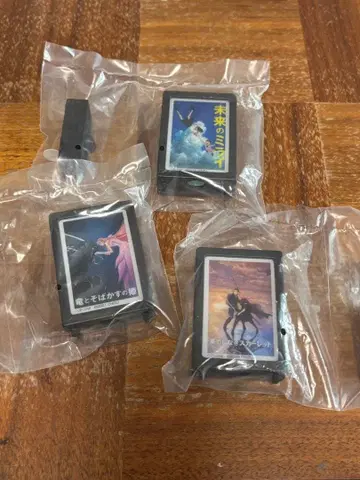 스튜디오 지브리 캡슐 토이 3종 세트