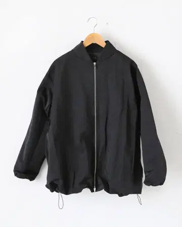 ALWEL 봄버 자켓 블루종 블랙