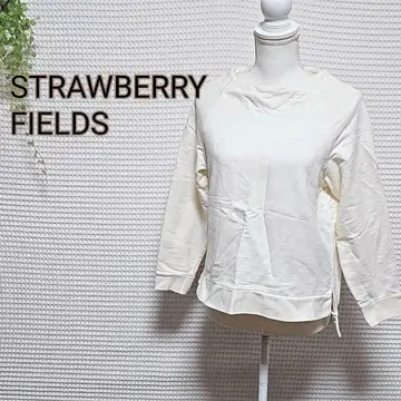 STRAWBERRY FIELDS 아이보리 트레이닝복