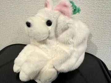 [ 미사용 새상품 ] 사모예드 군 봉제 인형 복조리