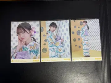 노기자카46 사이토 아스카 브로마이드 유카타 2022