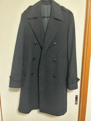 나노 유니버스 롱 코트 블랙