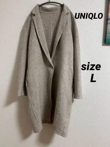 울 블렌드 체스터 코트 ( L 사이즈 )