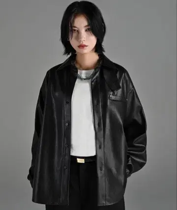 ADRER 밀리터리 멀티 웨이 셔츠 블루종