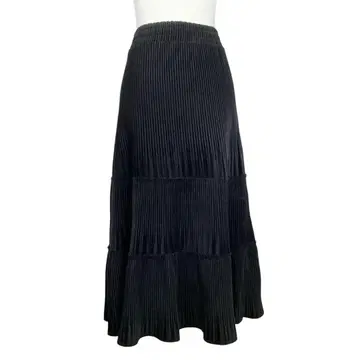 삼산 SAN SHAN 캉캉 스커트 코듀로이 부드러운 원단 블랙