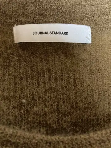 JOURNAL STANDARD 브라운 긴팔 스웨터