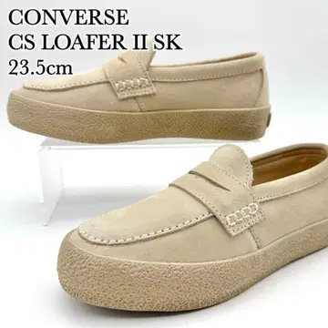 [ 새상품급 ] 컨버스 로퍼 베이지 스웨이드 코인 23.5