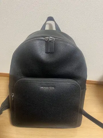 새상품급 MICHAEL KORS 비즈니스 백팩 소가죽 블랙 마이클코어스