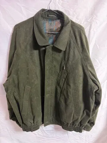 GINREI 올리브 그린 점퍼 L