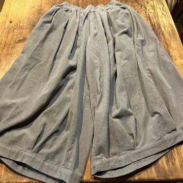 벌룬 팬츠 코듀로이 그레이