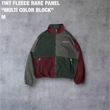 thisisneverthat 멀티 컬러 플리스 자켓 M 블록 색상
