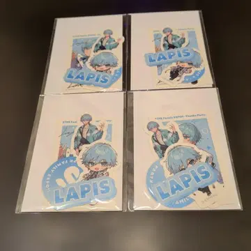 패밀리 복권 STPR 메테오라 Lapis 라피스 스티커 세트 4세트