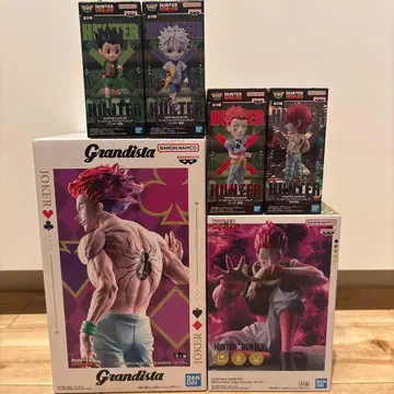 HUNTER x HUNTER 히소카 곤 키루아 피규어 6세트