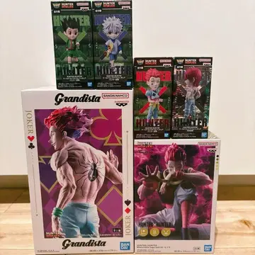 [ 미개봉 새상품 ] HUNTER x HUNTER 히소카 피규어 6세트
