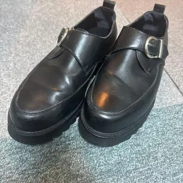 HARE 샤크 밑창 싱글몽크 신발