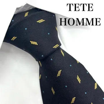 [ 새상품급 ] TETE HOMME 도트 넥타이, 빈티지 수트
