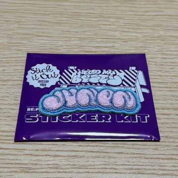 BE:FIRST 모코모코 자수 스티커 JUNON 주논