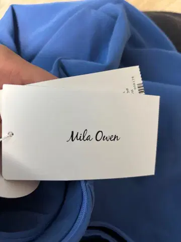 택 포함 새상품 Mila Owen 블루스 카트