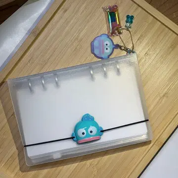 캐릭터 A6 6공 씰북 클리어 파일