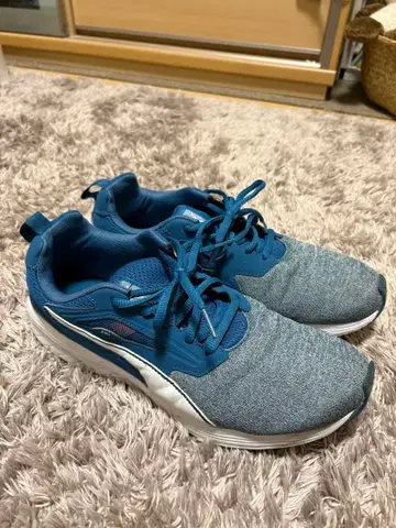 Puma 러닝화 파랑/그레이 27cm