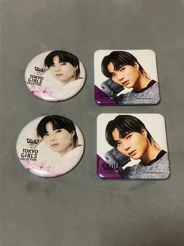 OWV 나카가와 카츠나리 캔뱃지 묶음 판매