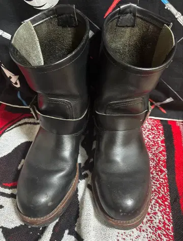 레드윙 REDWING 2976 숏 엔지니어 부츠 26.5