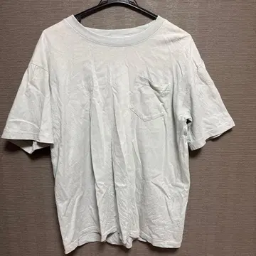 SNOW PEAK 라이트 블루 T셔츠