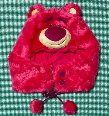 랏소 팬캡 모자 복슬복슬 토이스토리 디즈니