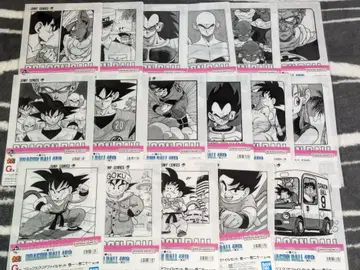 17종 제일복권 드래곤볼 코믹스 파일 세트